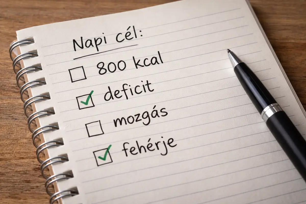 nem kell tökéletes diéta elég a jó napi célok checklista
